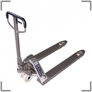 JPT不鏽鋼油壓拖板車(白鐵)