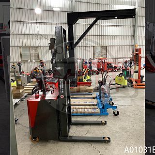 JPLS工字樑吊掛堆高機側面照