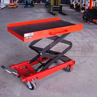 活動式手把式油壓伸降台車