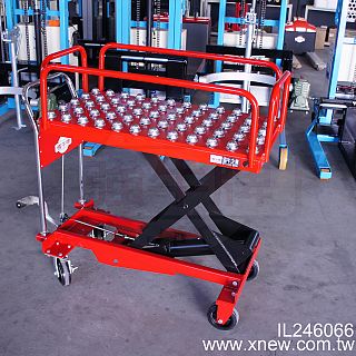 萬向滾輪升降台車