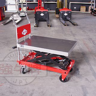 304不鏽鋼檯面升降台車